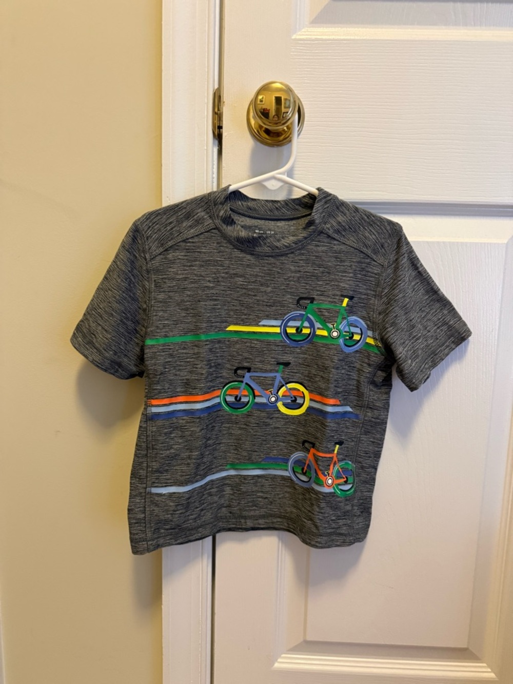 Hanna Andersson MadeforSun Graphic Tee, Bicycle, size 3T